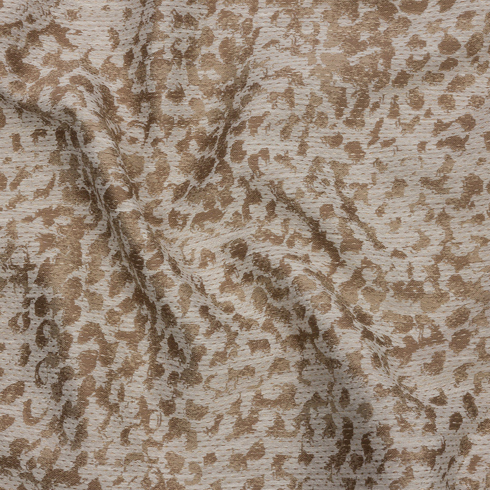 Drapery Jacquard - Jute Spectacular Spots - British Imported - Joann Fabrics