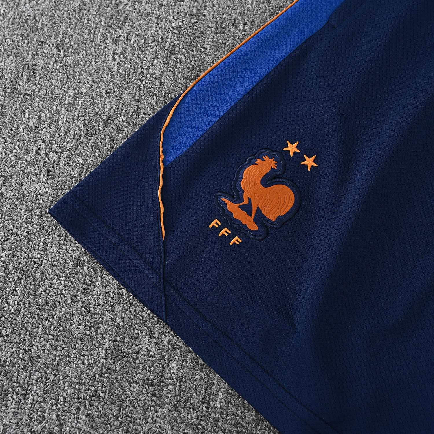 France 2026 Vest Training Set - Deep Blue Vest and Shorts - UnitedFutballJersey