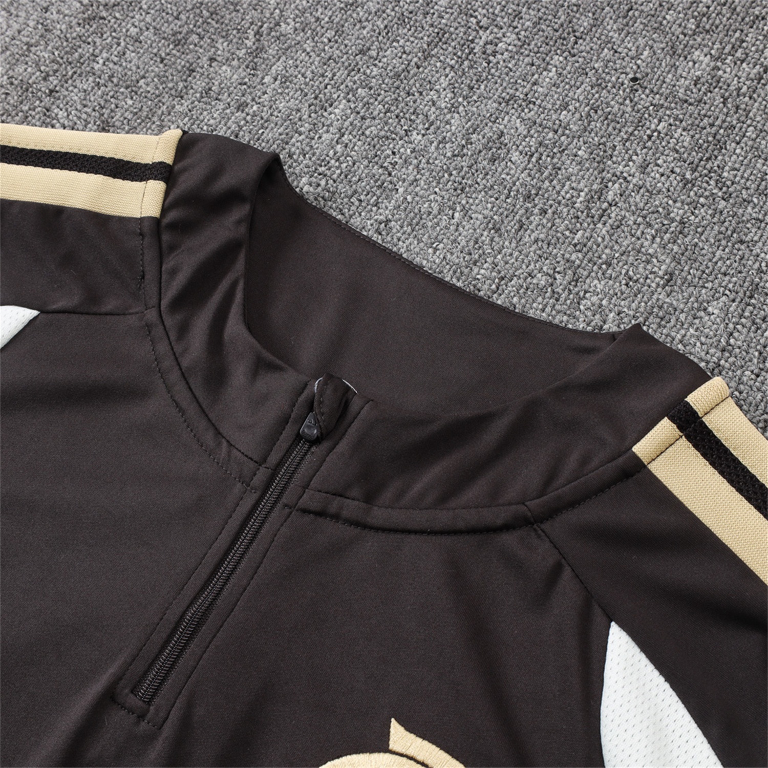 Flamengo 2026 Long Sleeve Training Set - Black With White Top & Pants - UnitedFutballJersey