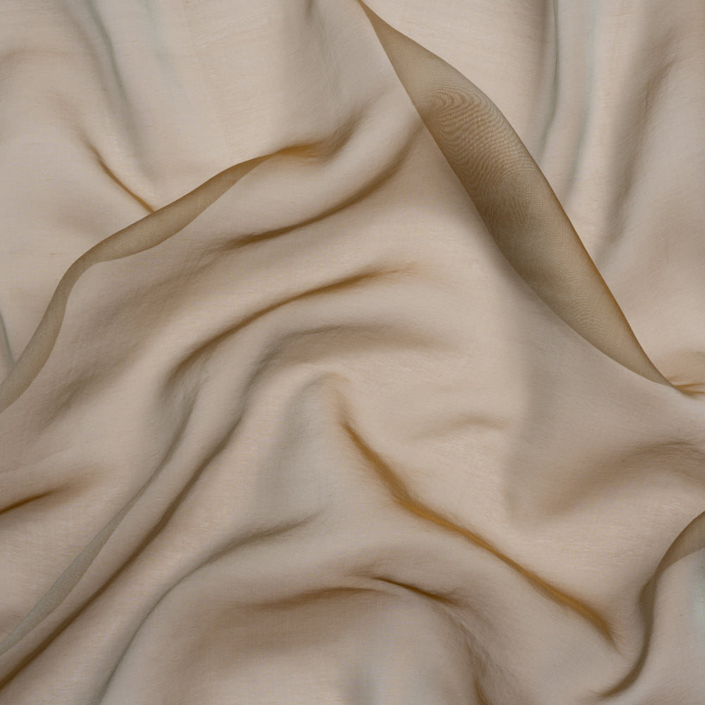 Chiffon-Like Silk Voile - Mocha Iridescent - Adelaide Collection - Joann Fabrics