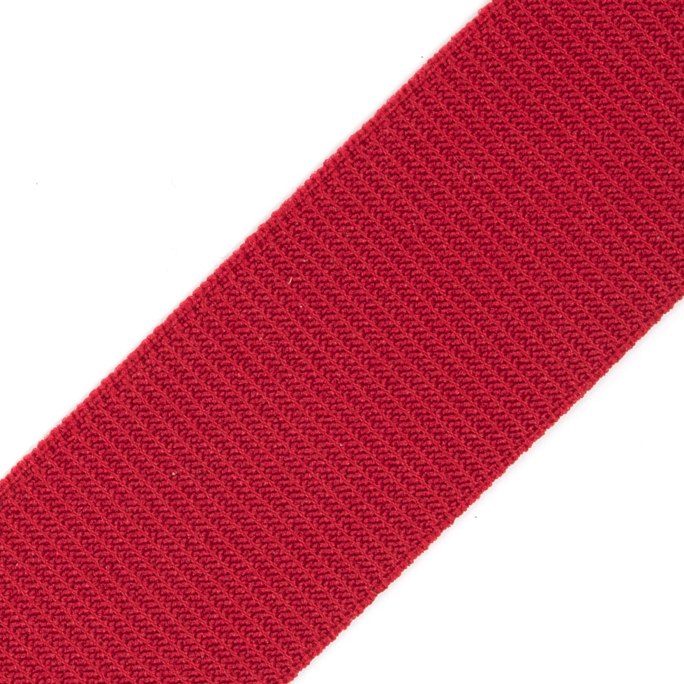 Red Stretch Grosgrain Ribbon - 1