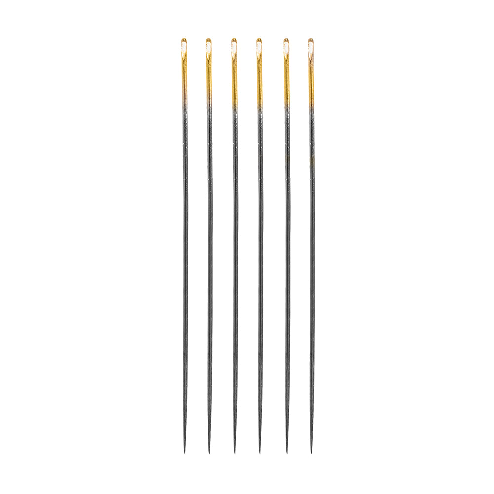 Clover Black Gold Applique/Sharp Needles - Size 10 - 6 ct - Joann Fabrics