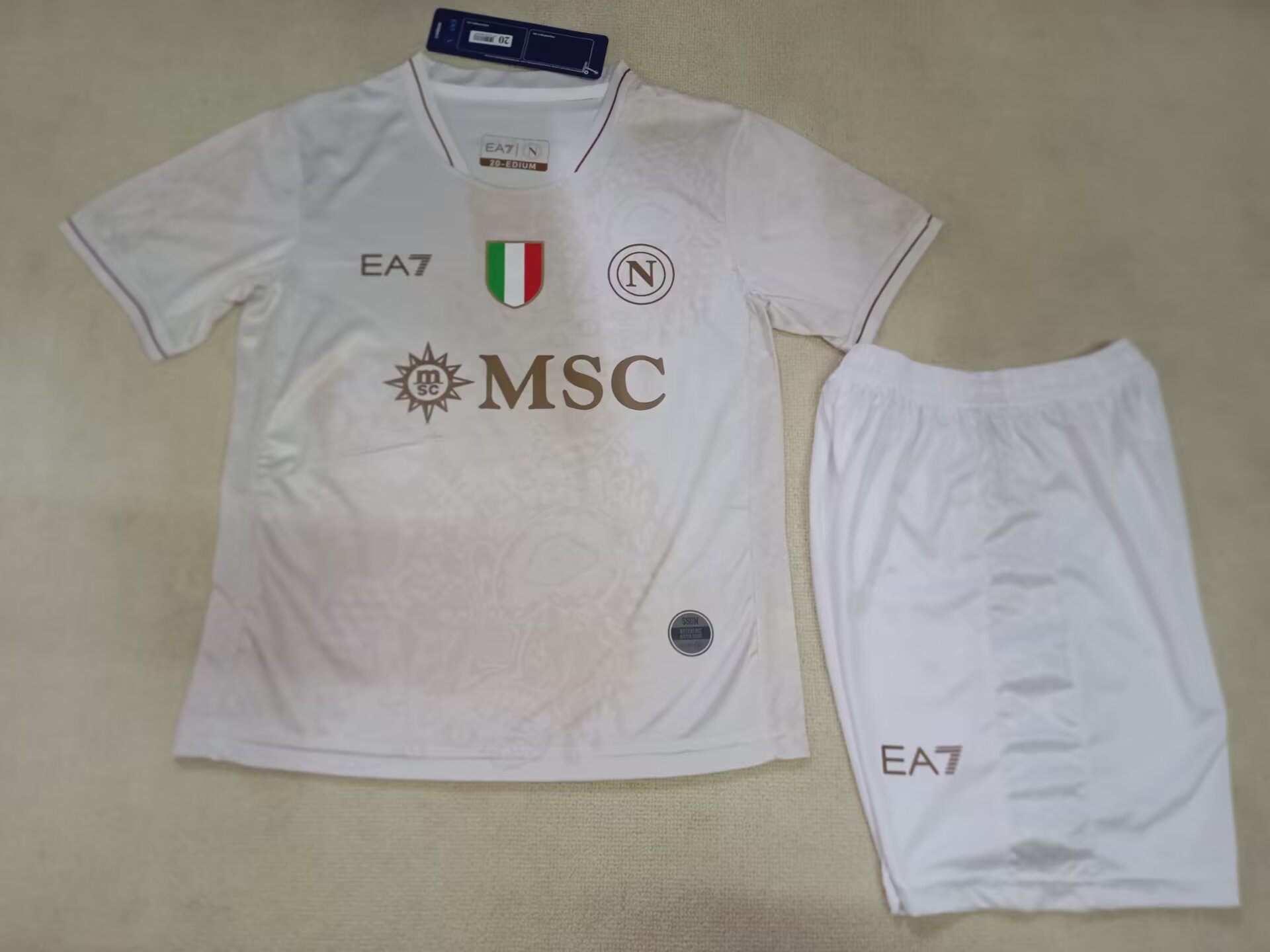 2025/2026 Napoli Away Football Jersey 1:1 Thai Quality Kids Size