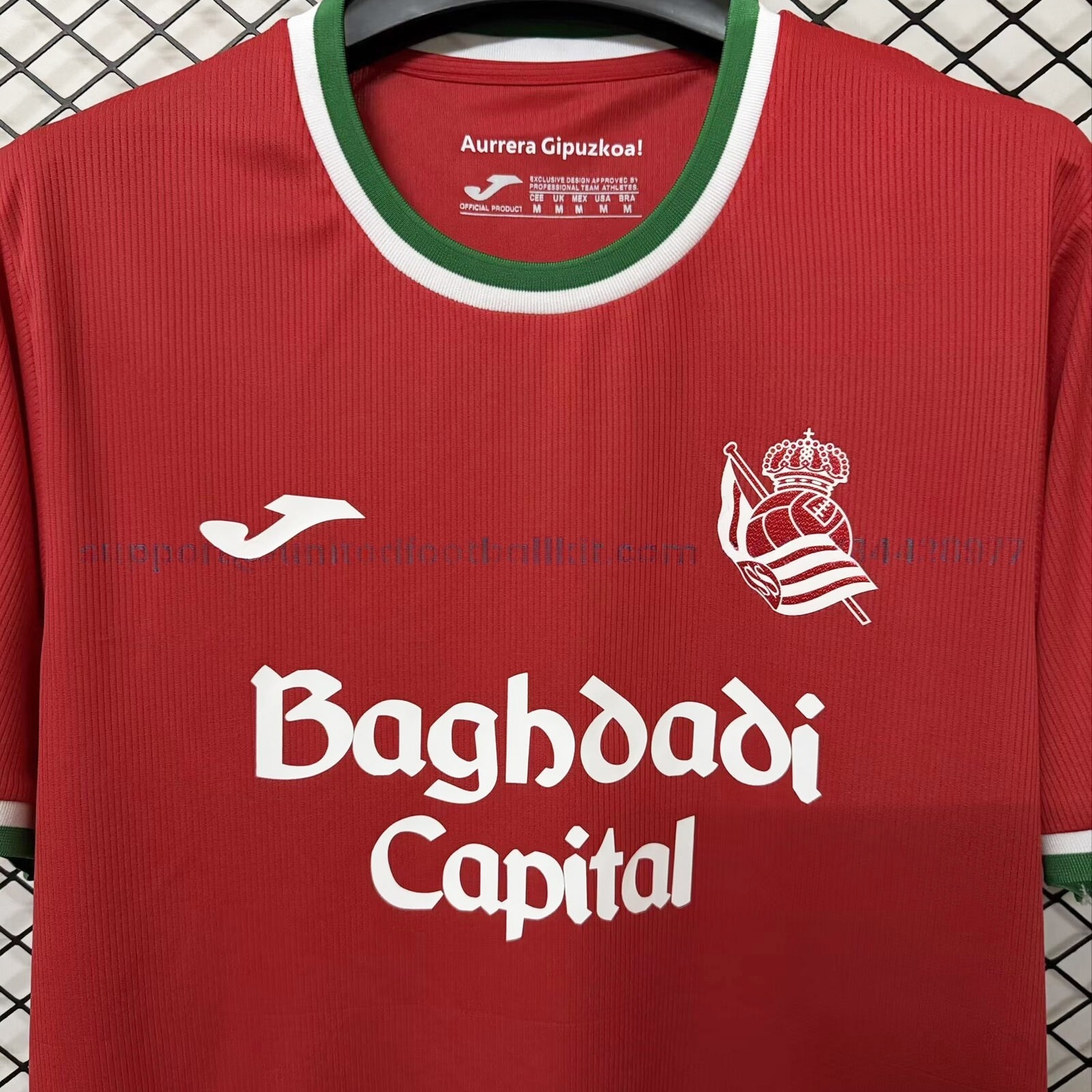 Real Sociedad 26-27 Third Red Jersey - Fans Version - UnitedFutballJersey