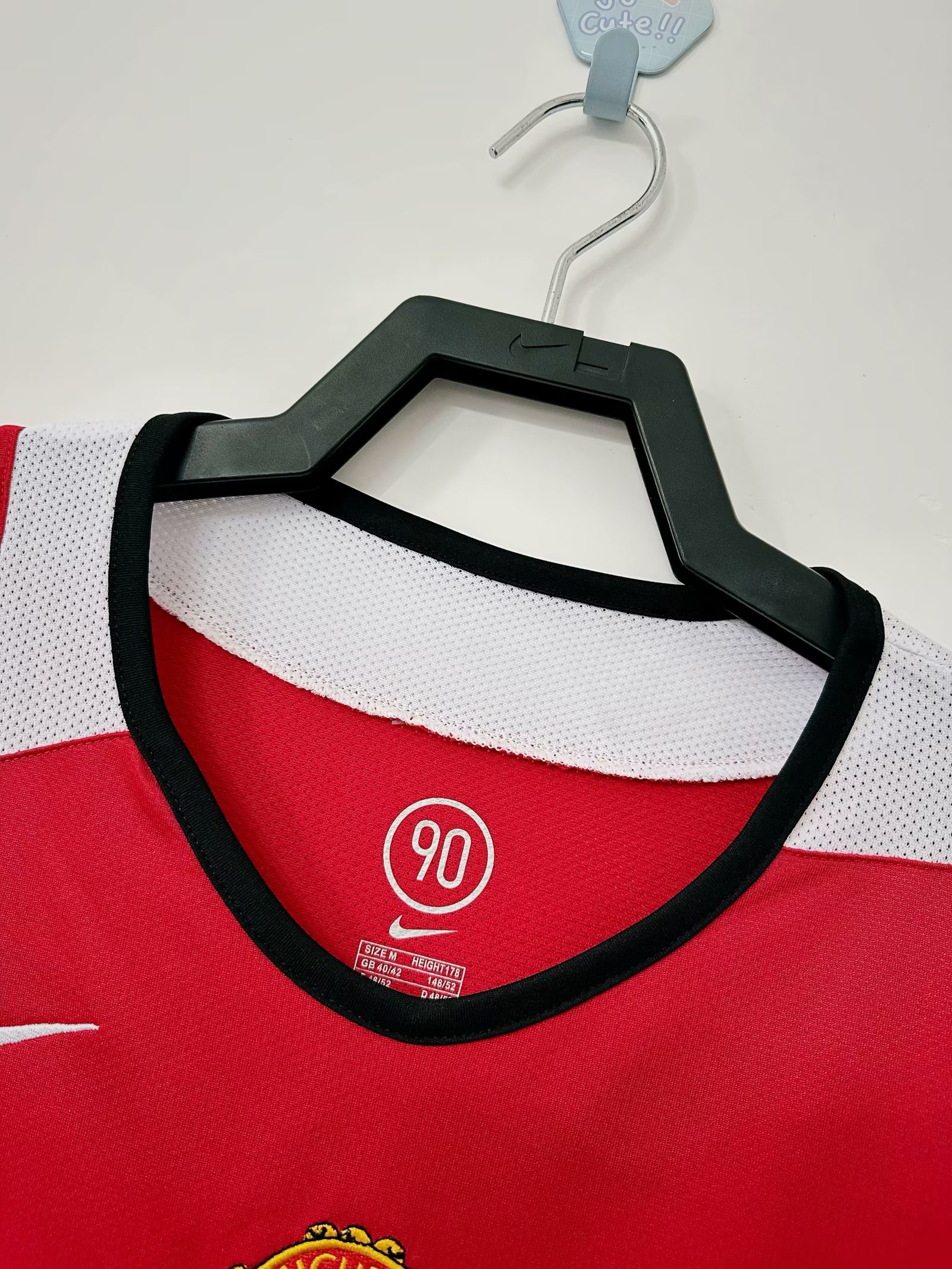 2005/2006 Retro Manchester United Home Football Shirt 1:1 Thai Quality