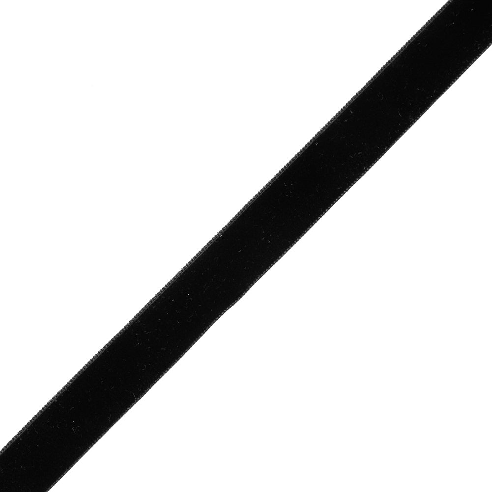 Double Faced Velvet Ribbon Made in Italy - 7/8