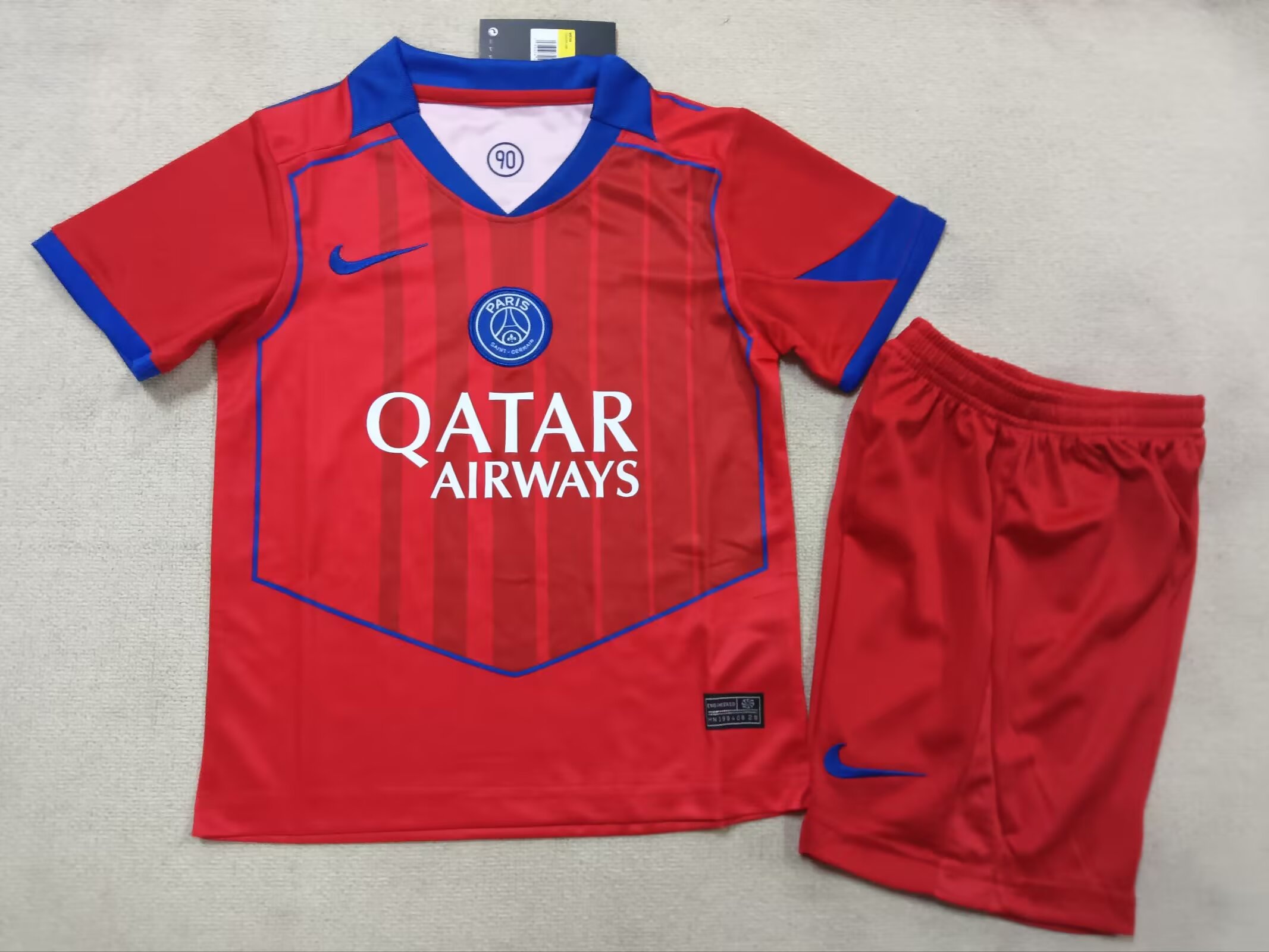 2025/2026 Psg Paris Saint-Germain Third Away Football Shirt 1:1 Thai Quality Kids Size