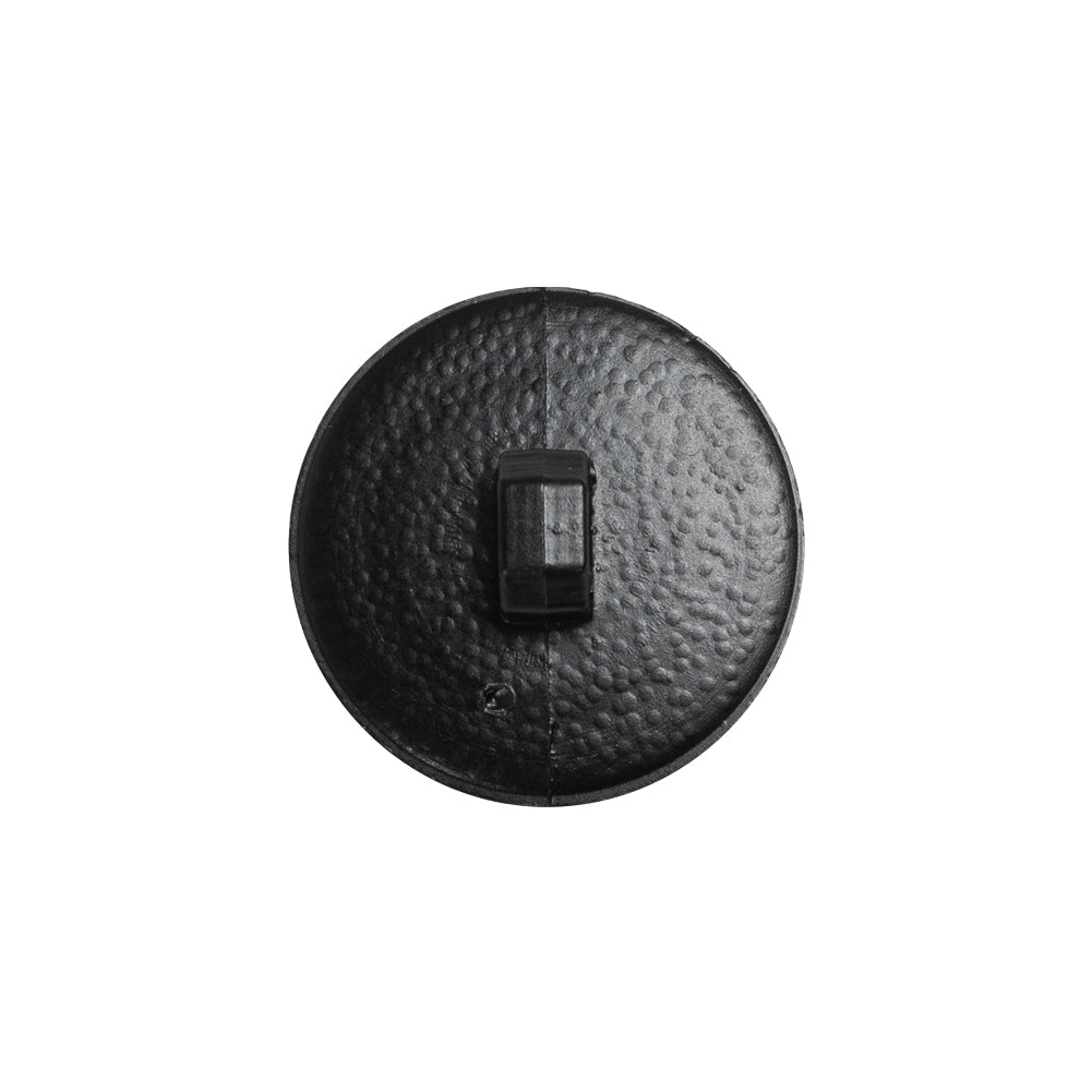 Italian Black Geometric Engraved Shank Back Plastic Button - 32L/20mm - Joann Fabrics
