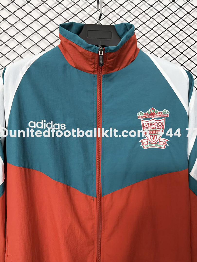 Liver.pool 92-93 Windbreaker - UnitedFutballJersey