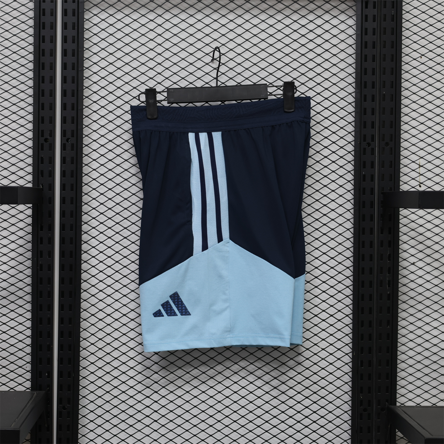 Argentina 2026 Blue Black Training Shorts - Player Version - UnitedFutballJersey