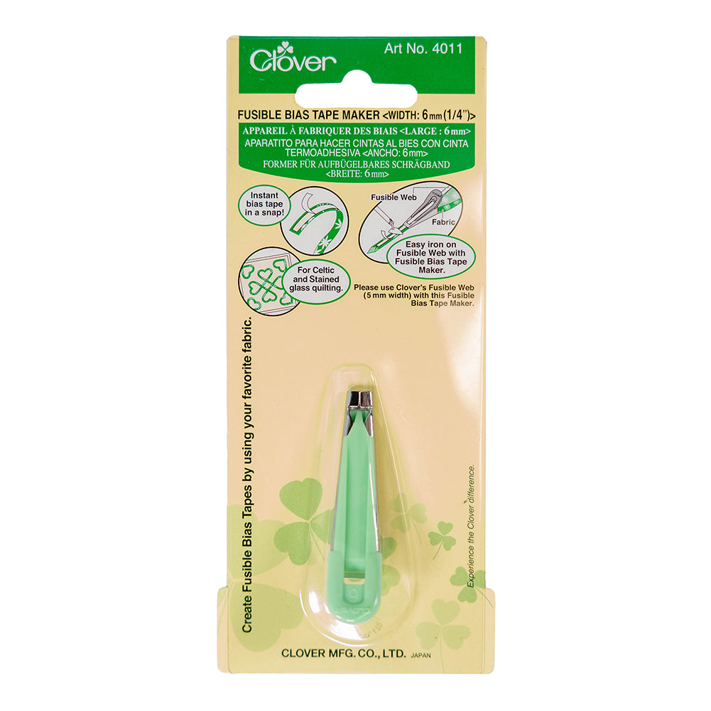 Clover Fusible Bias Tape Maker - 6mm/0.25