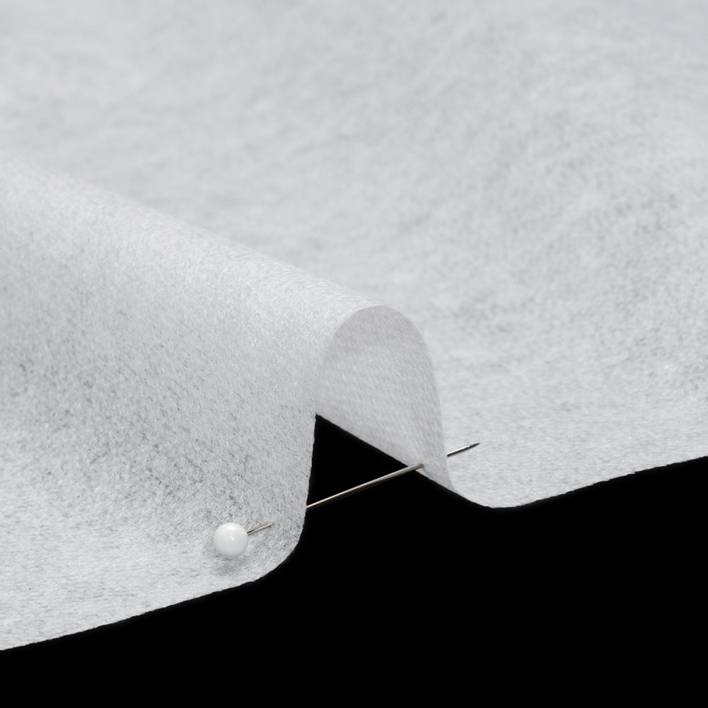 Crisp Non-Woven Fusible Interlining, Single Sided by Theory - White - Joann Fabrics