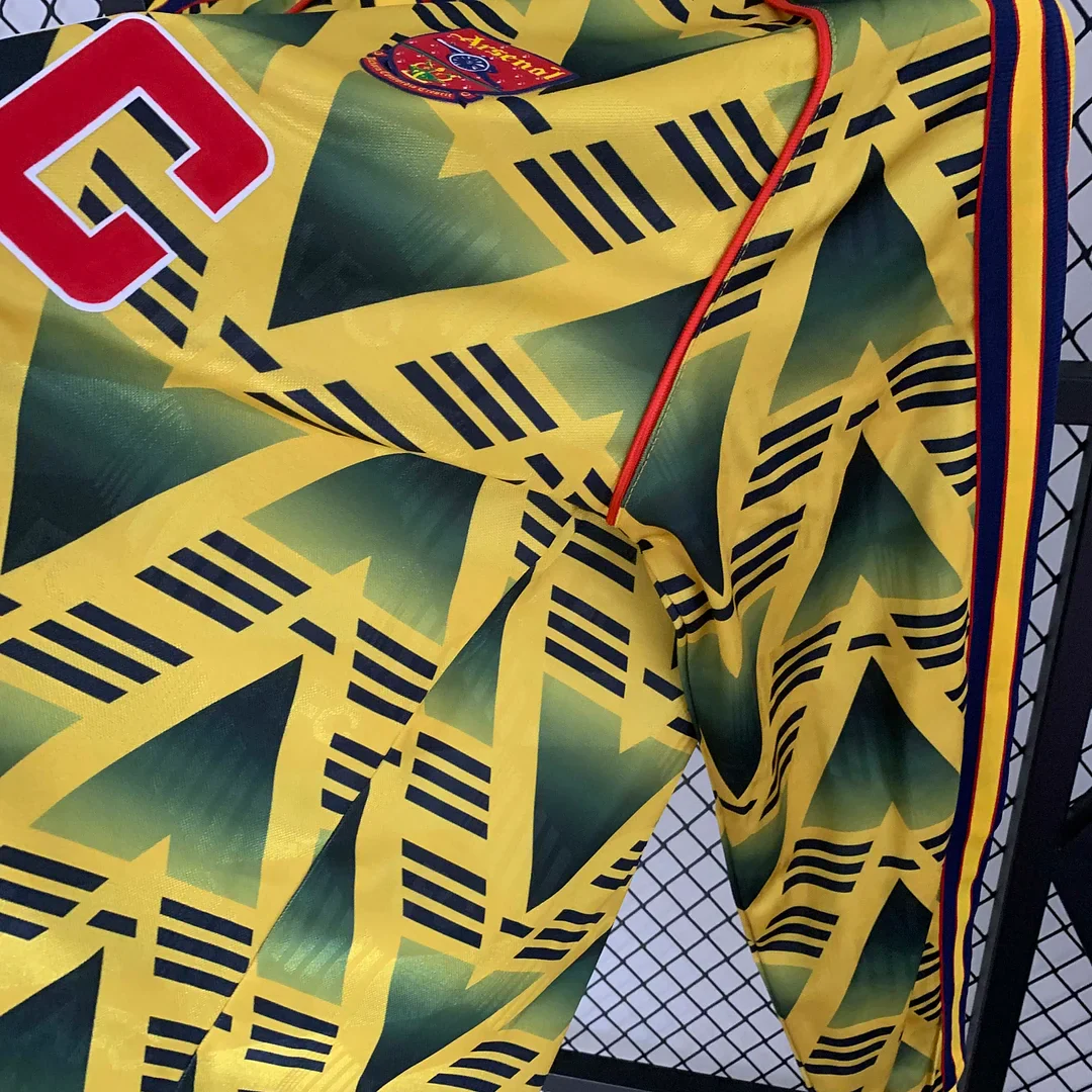 1991-1993 Retro Arsenal Away Jersey Long Sleeve