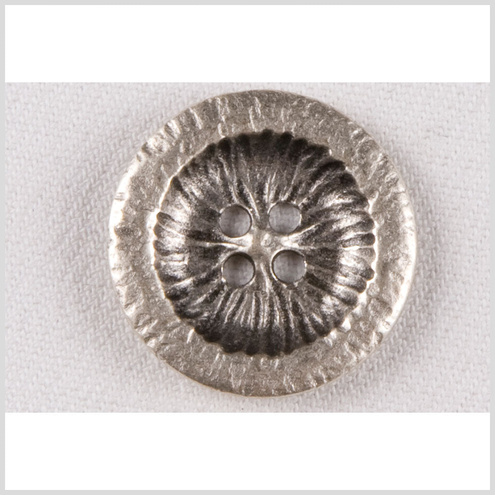 Silver Metal Coat Button - 44L/28mm - Joann Fabrics