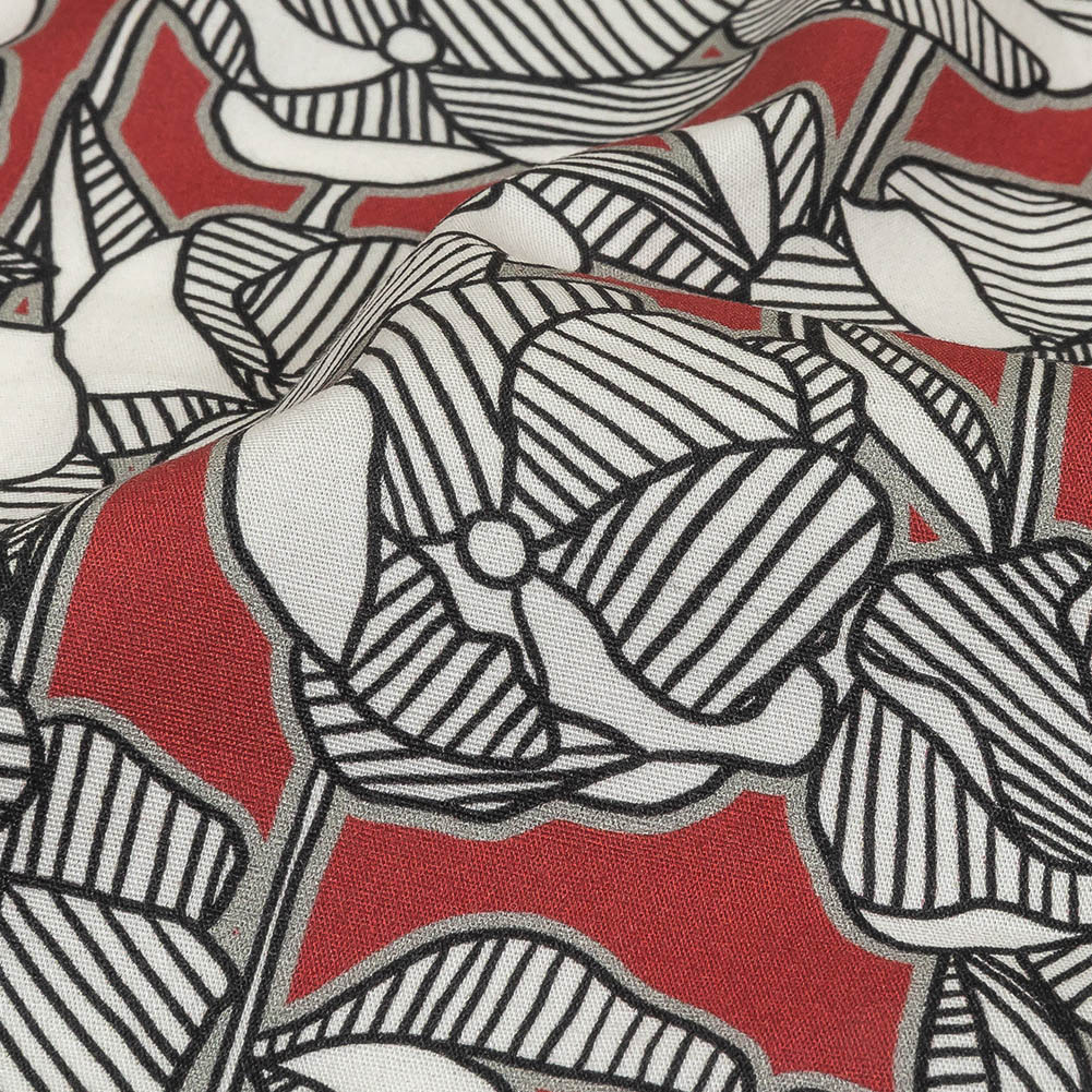 Mood Exclusive Floating World Stretch Cotton Poplin - Joann Fabrics