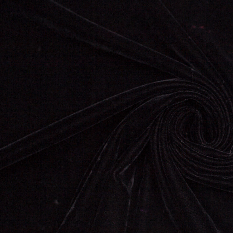 Polyester Micro Velvet - Black - Joann Fabrics