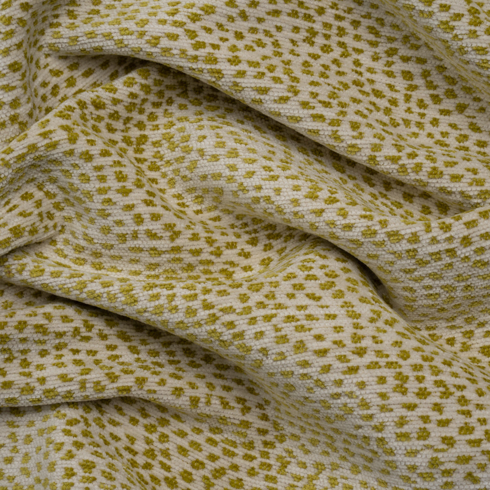 Upholstery Chenille - Kiwi Spotted - Remus Collection - Joann Fabrics