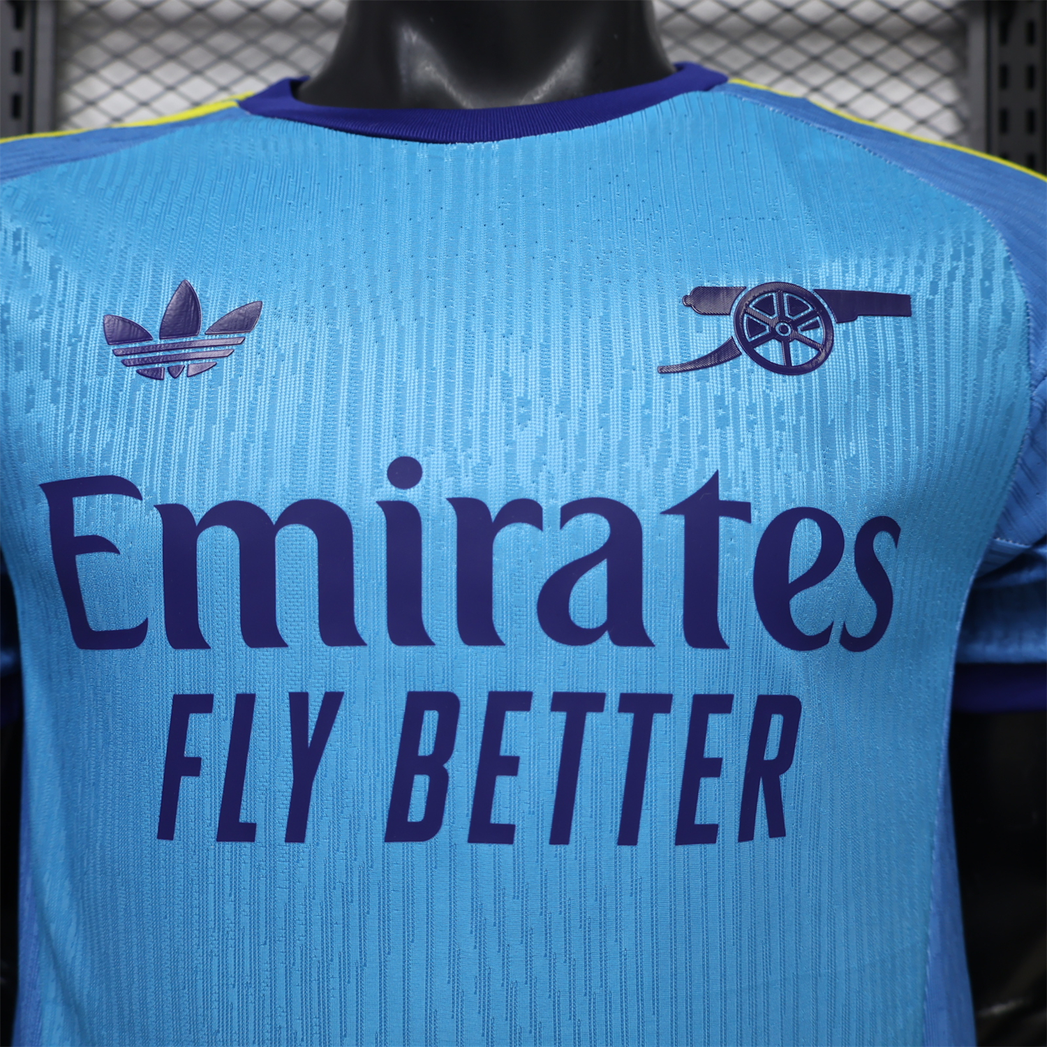 Arsenal 26-27 Light Blue Goalkeeper Jersey - Player Version - UnitedFutballJersey