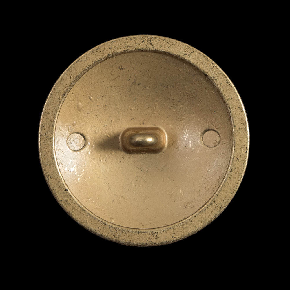 Italian Gold Metal Crest Button - 44L/28mm - Joann Fabrics
