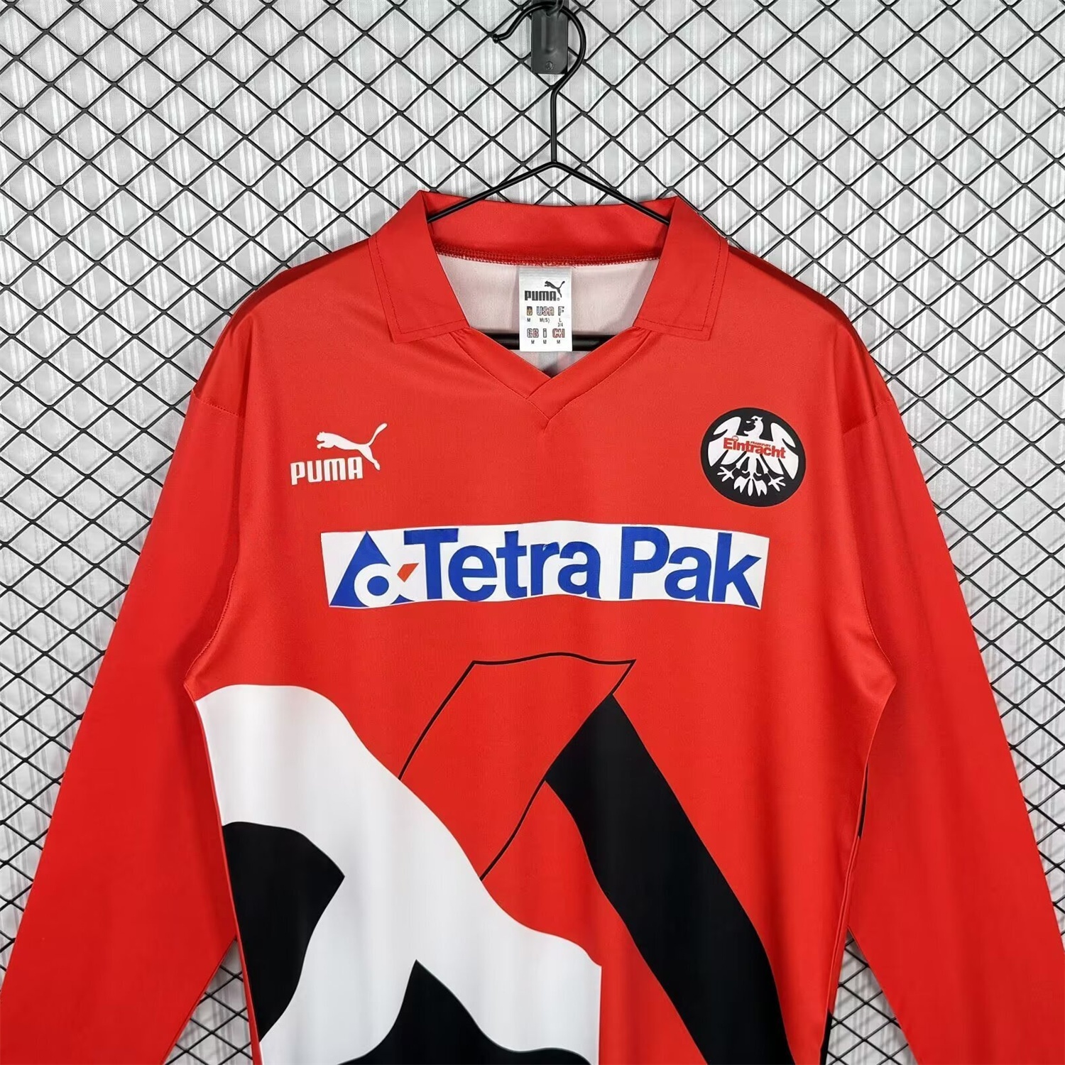 Retro Frankfurt 1993-95 Home Long Sleeves Jersey - UnitedFutballJersey