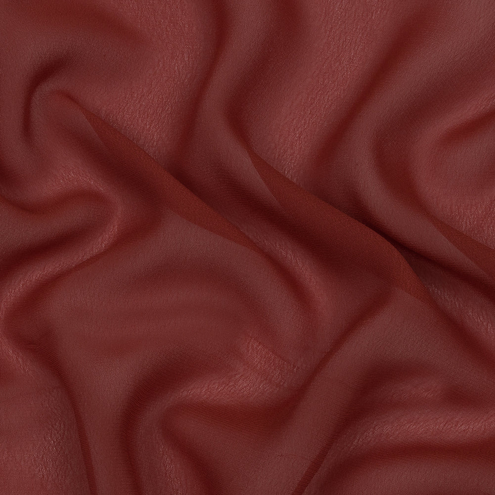 Famous Australian Designer Barn Red Viscose Georgette - Joann Fabrics