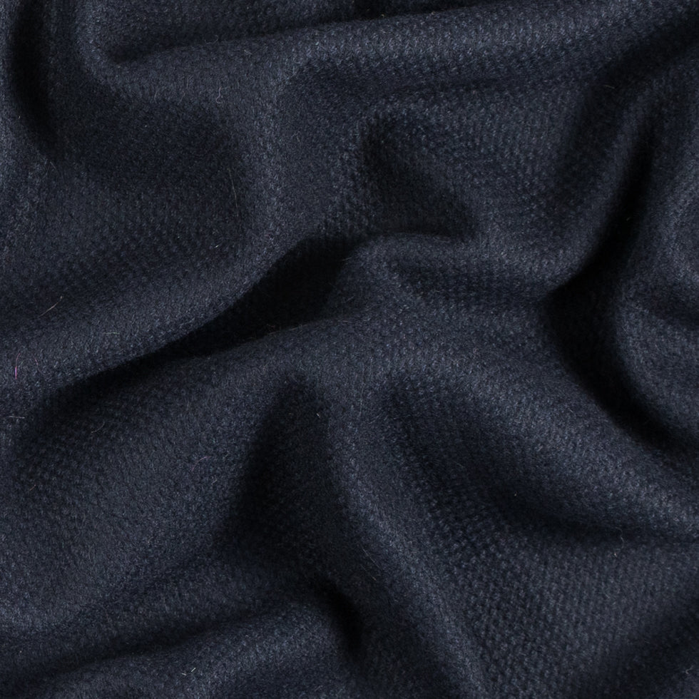 Midnight Navy Soft Blended Wool Woven - Joann Fabrics