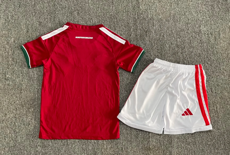 2026 Hungary National Team Home Football Jersey 1:1 Thai Quality Kids Size