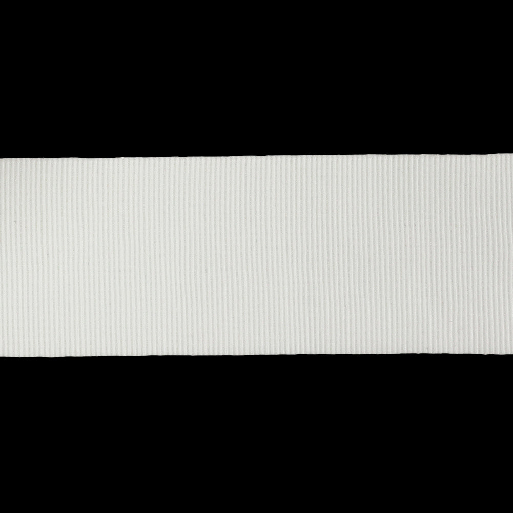 Ivory Stretch Grosgrain Trim - 1.625