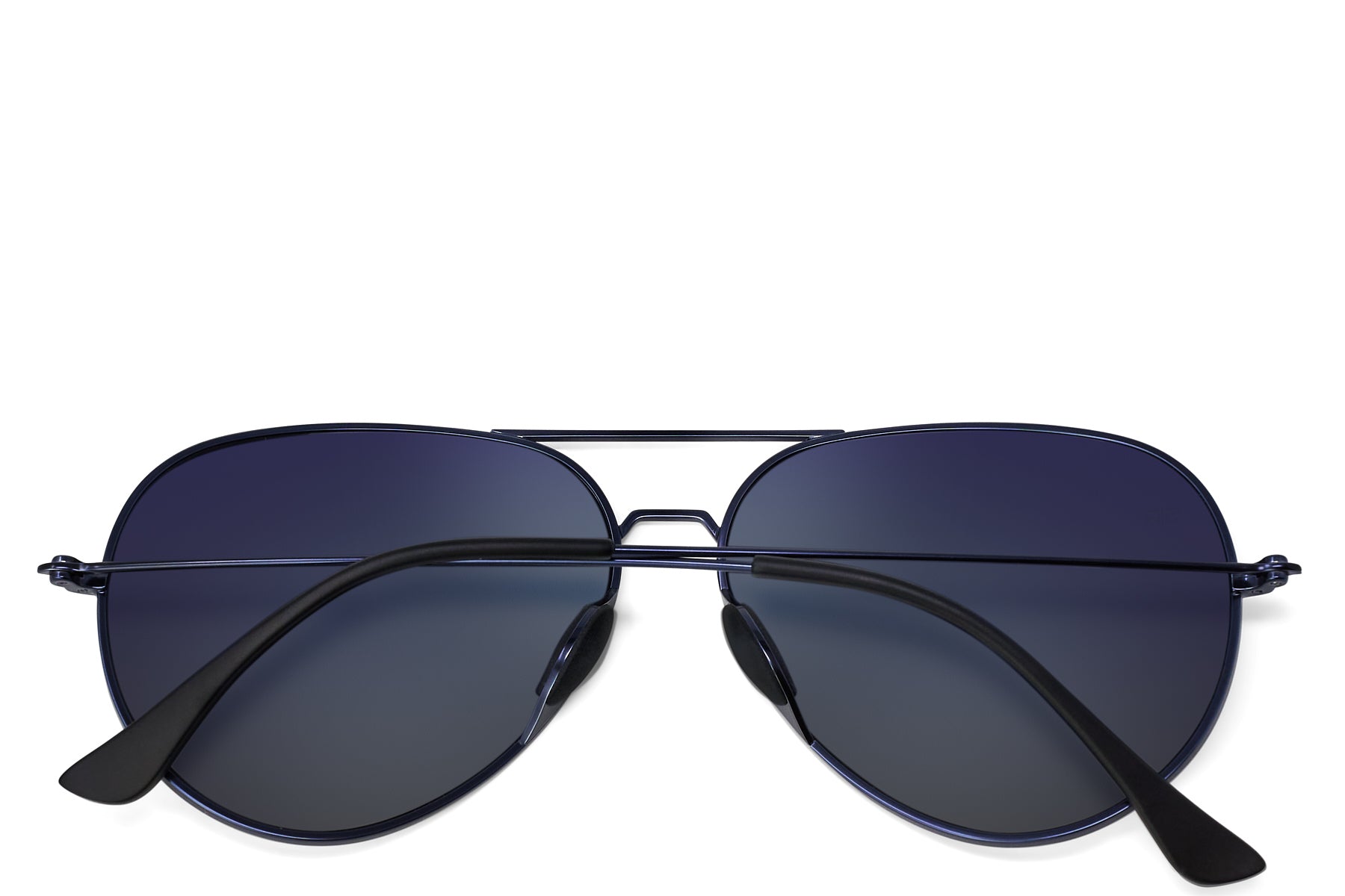 Tangle Free Aviator – Navy Polarized