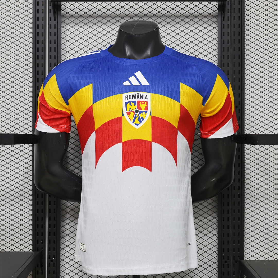 Romania 2026 Retro Colors Special Jersey - Player Version - UnitedFutballJersey