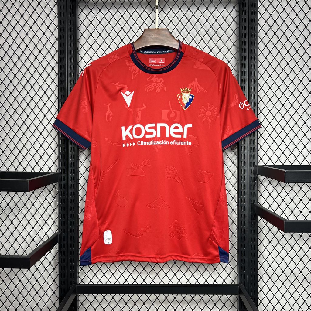 2024/2025 Osasuna Home Football Shirt 1:1 Thai Quality