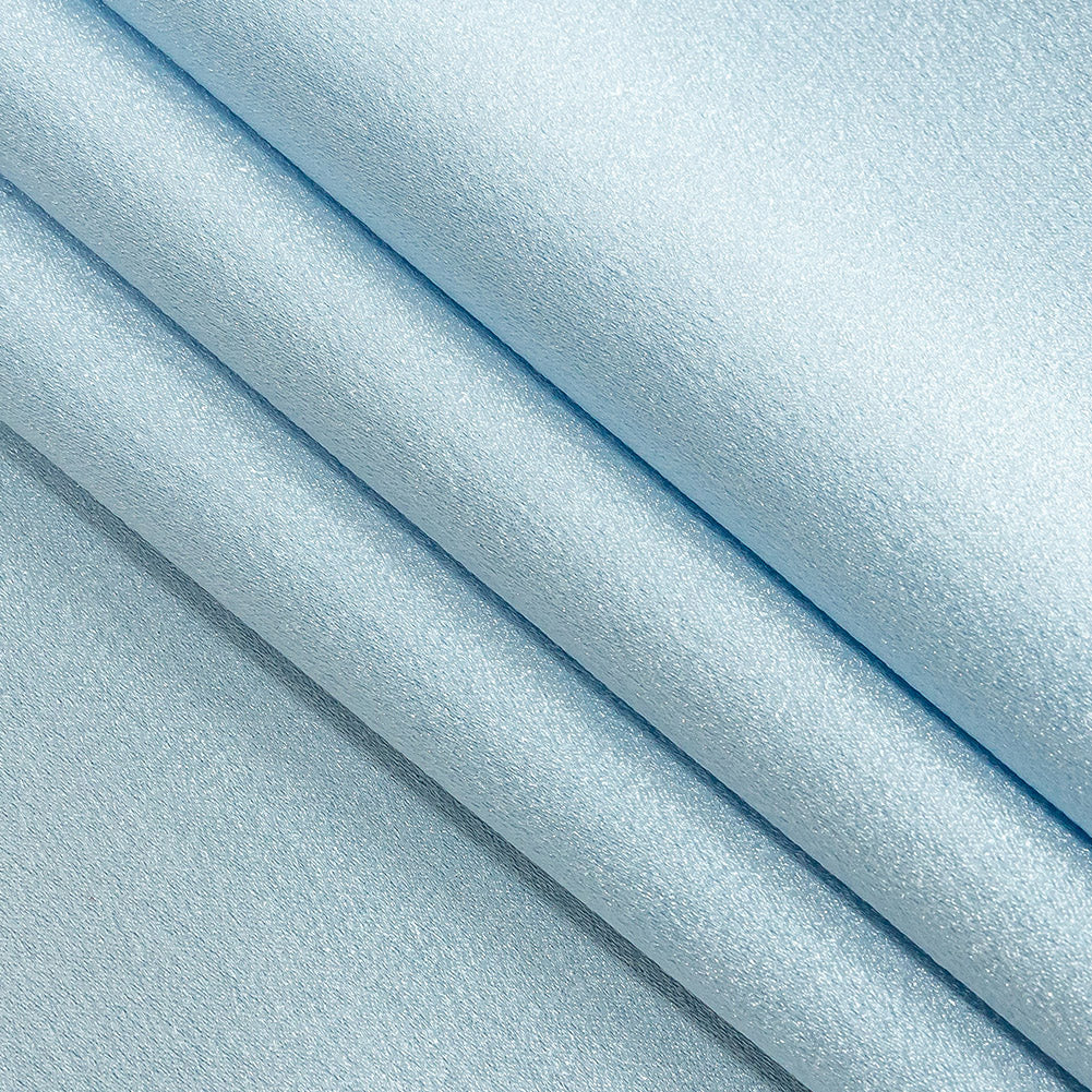 Lux Polyester Crepe Back Satin - Sky Blue - Isla Collection - Joann Fabrics