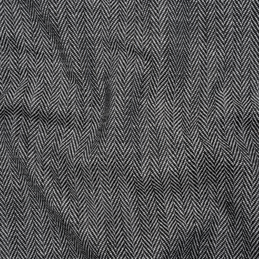 Recycled Polyester Home Decor Twill - Ebony Herringbone - British Imported - Joann Fabrics