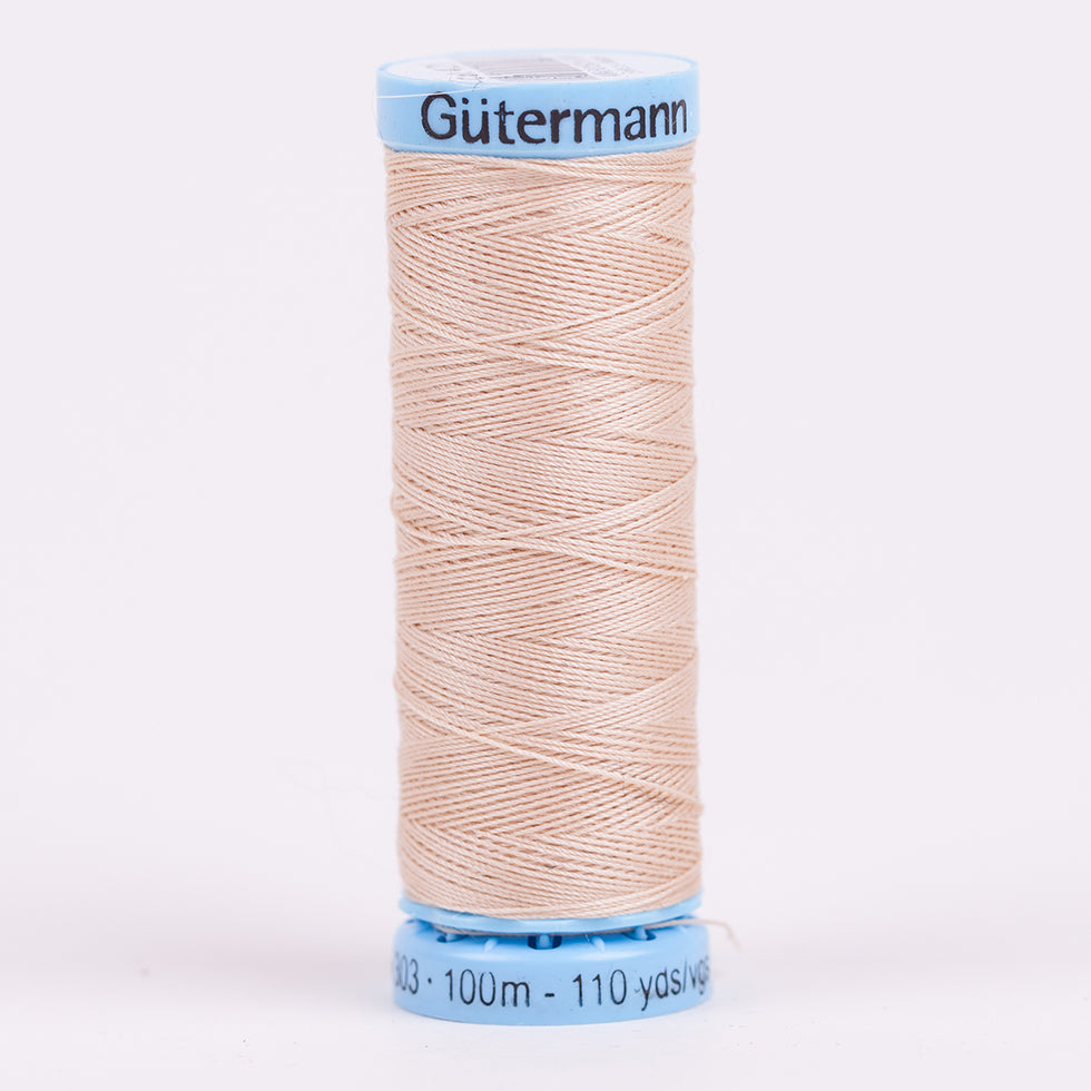 Gutermann Silk Thread 100m - 421 Bright Beige - Joann Fabrics