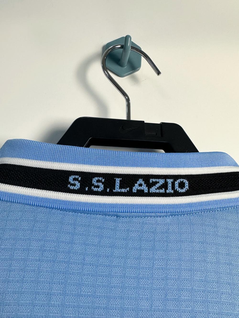 1998/1999 Retro Long Sleeve Lazio Home Soccer Jersey 1:1 Thai Quality