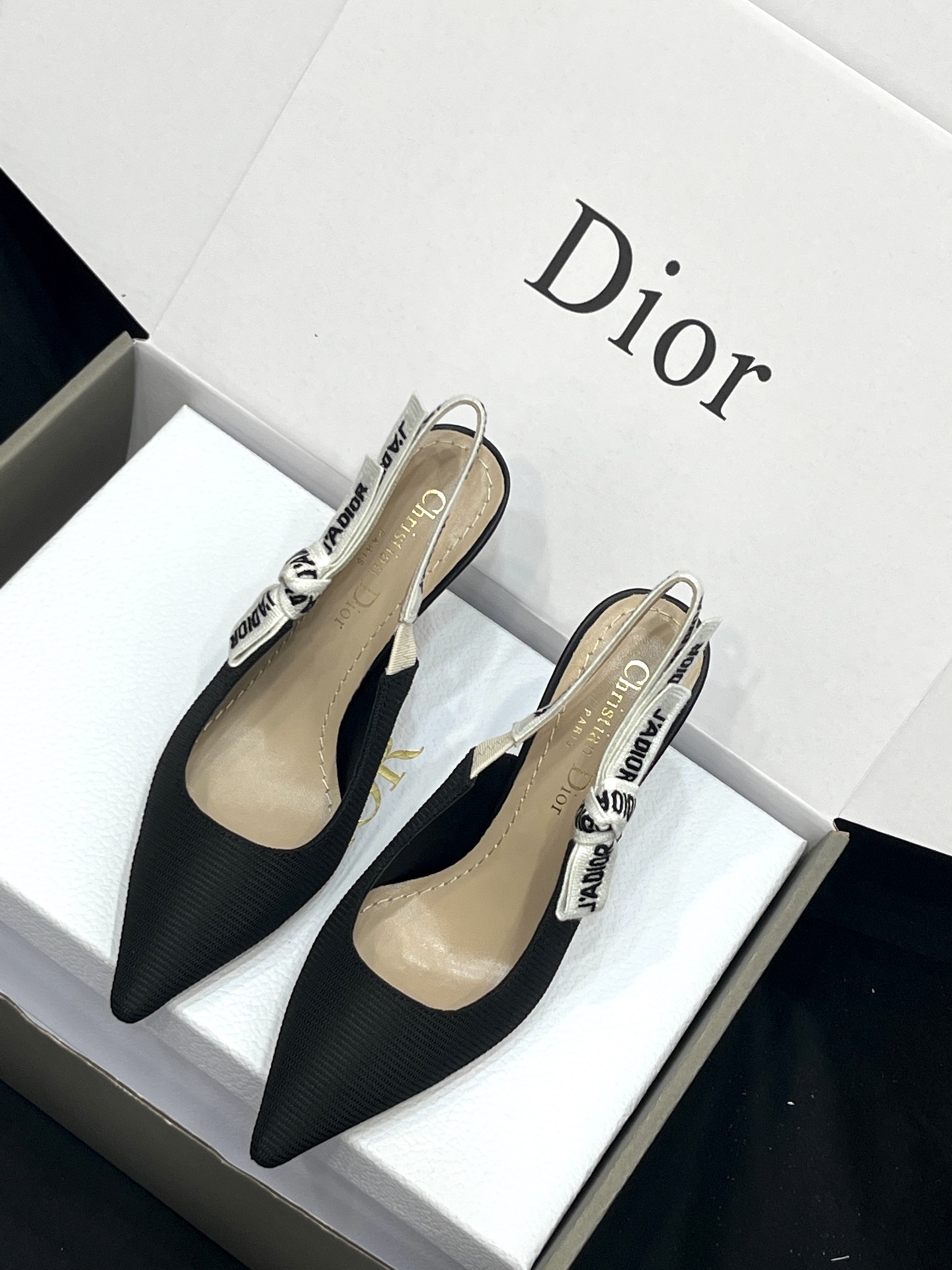 Dior high heels, Dior kitten heel sandals