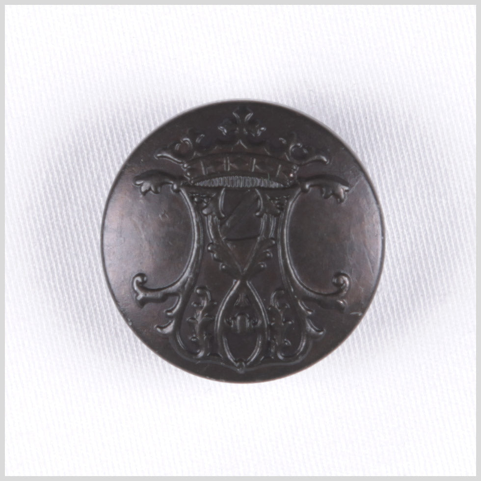 Black Matte Metal Button - 24L/15mm - Joann Fabrics