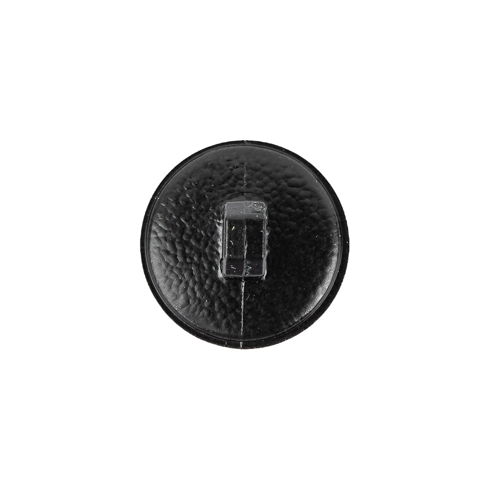 Italian Black Basketweave Embossed Faux Leather Button - 28L/18mm - Joann Fabrics