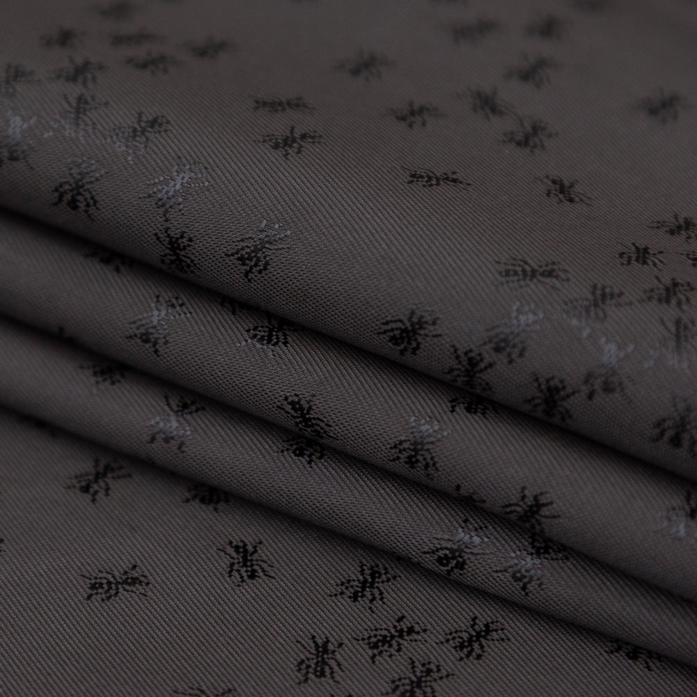 Ants Jacquard Lining - Black - Joann Fabrics