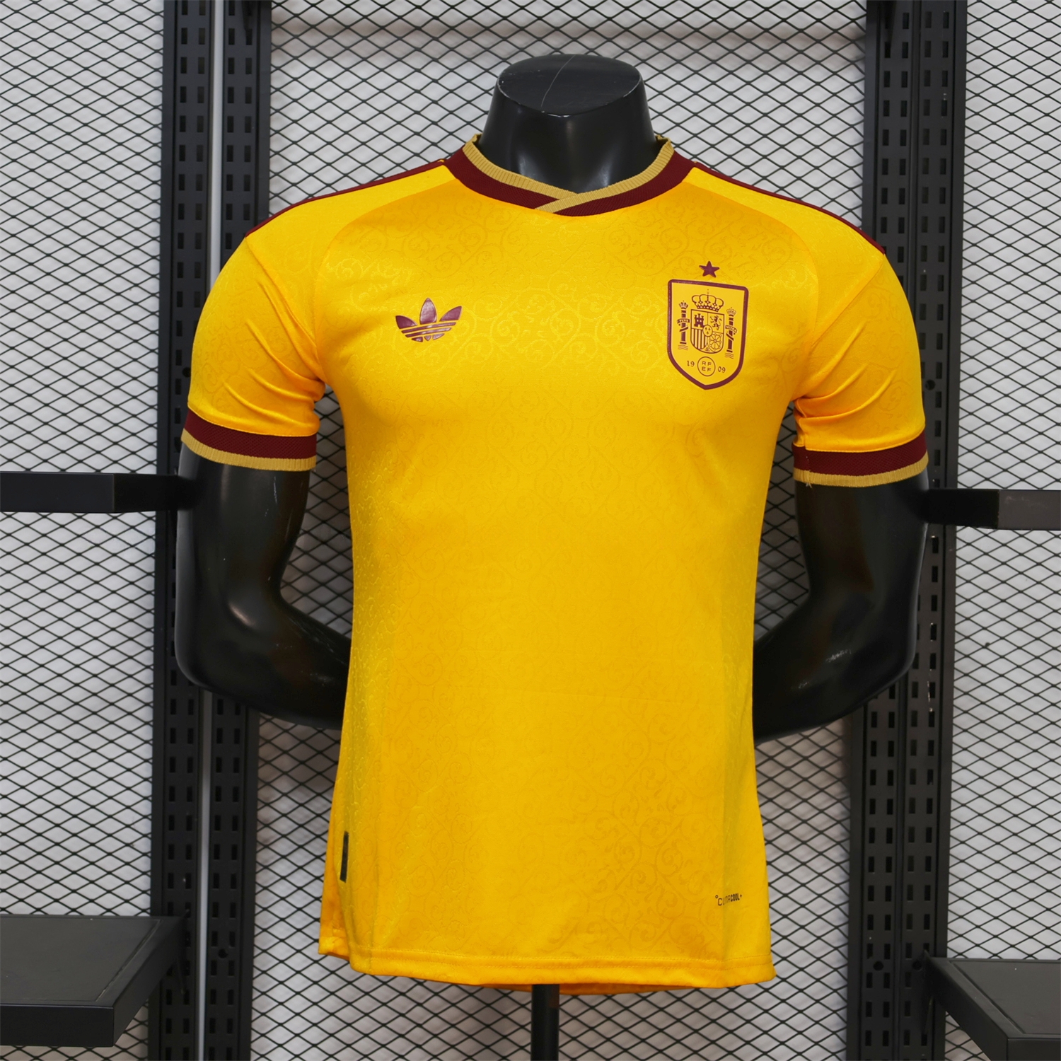 Spain 2026 Yellow Special Jersey - Player Version - UnitedFutballJersey