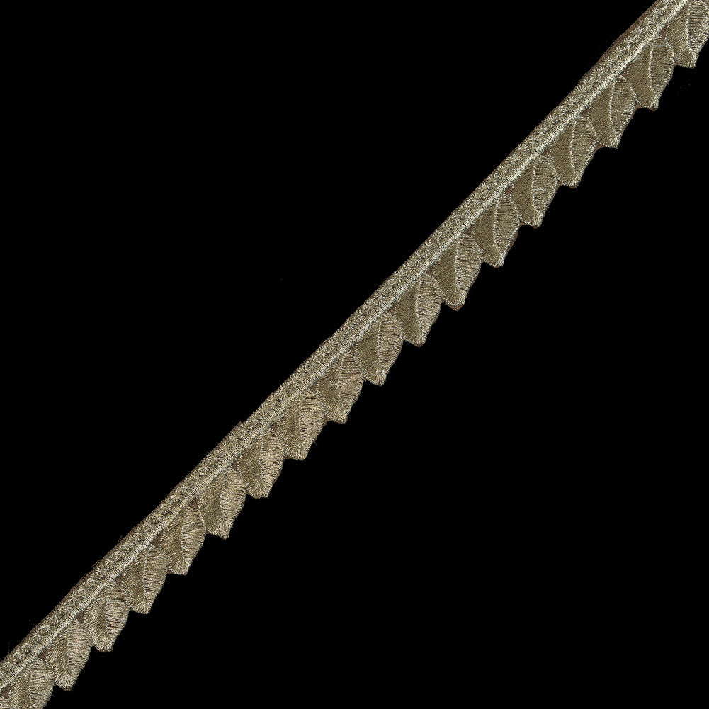 Metallic Gold Iron-on Leaf Trim - 0.75