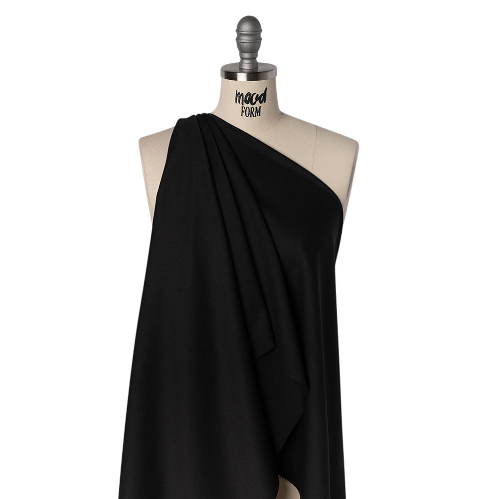 Wool Crepe Suiting - Black - Deadstock - Joann Fabrics