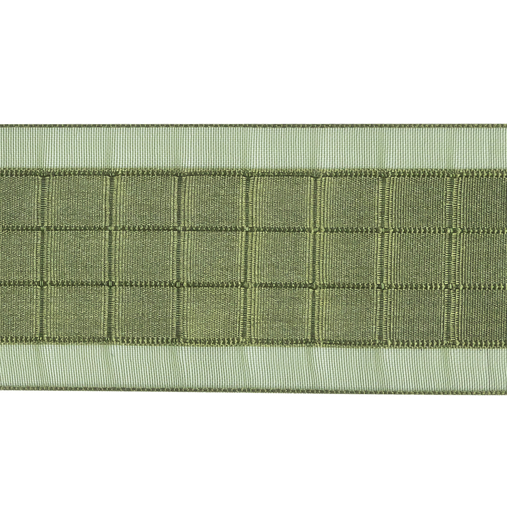 Moss Squares and Sheer Borders Ribbon - 36mm - Joann Fabrics
