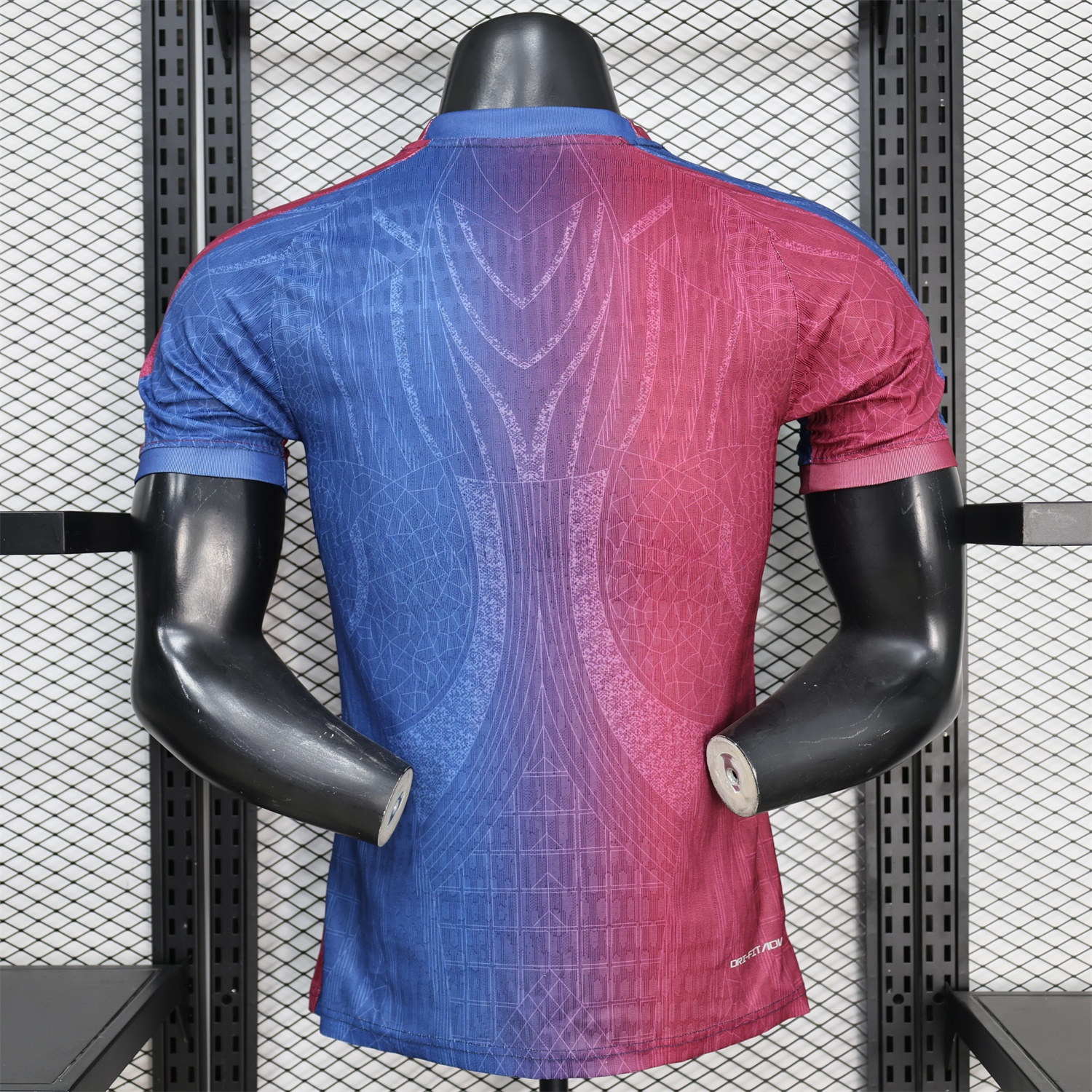 Barcelona 25-26 Red And Blue Gradient Special White Jersey - Player Version - UnitedFutballJersey