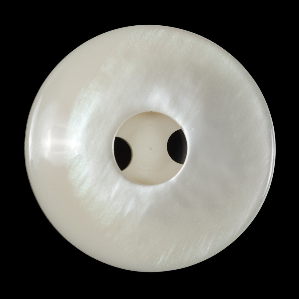 Italian Beige Iridescent 2-Hole Button - 54L/34mm - Joann Fabrics