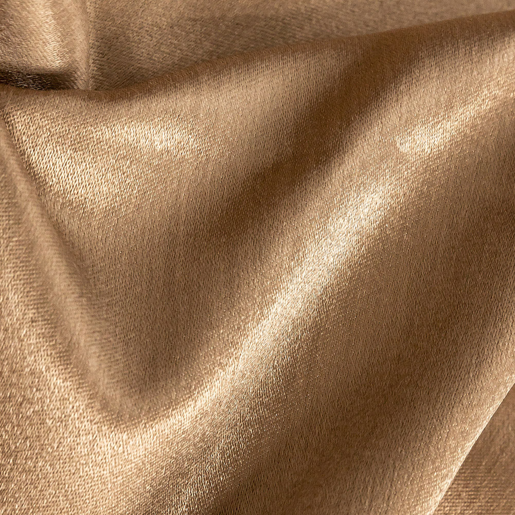 Home Decor Polyester Satin - Caramel - British Imported - Joann Fabrics