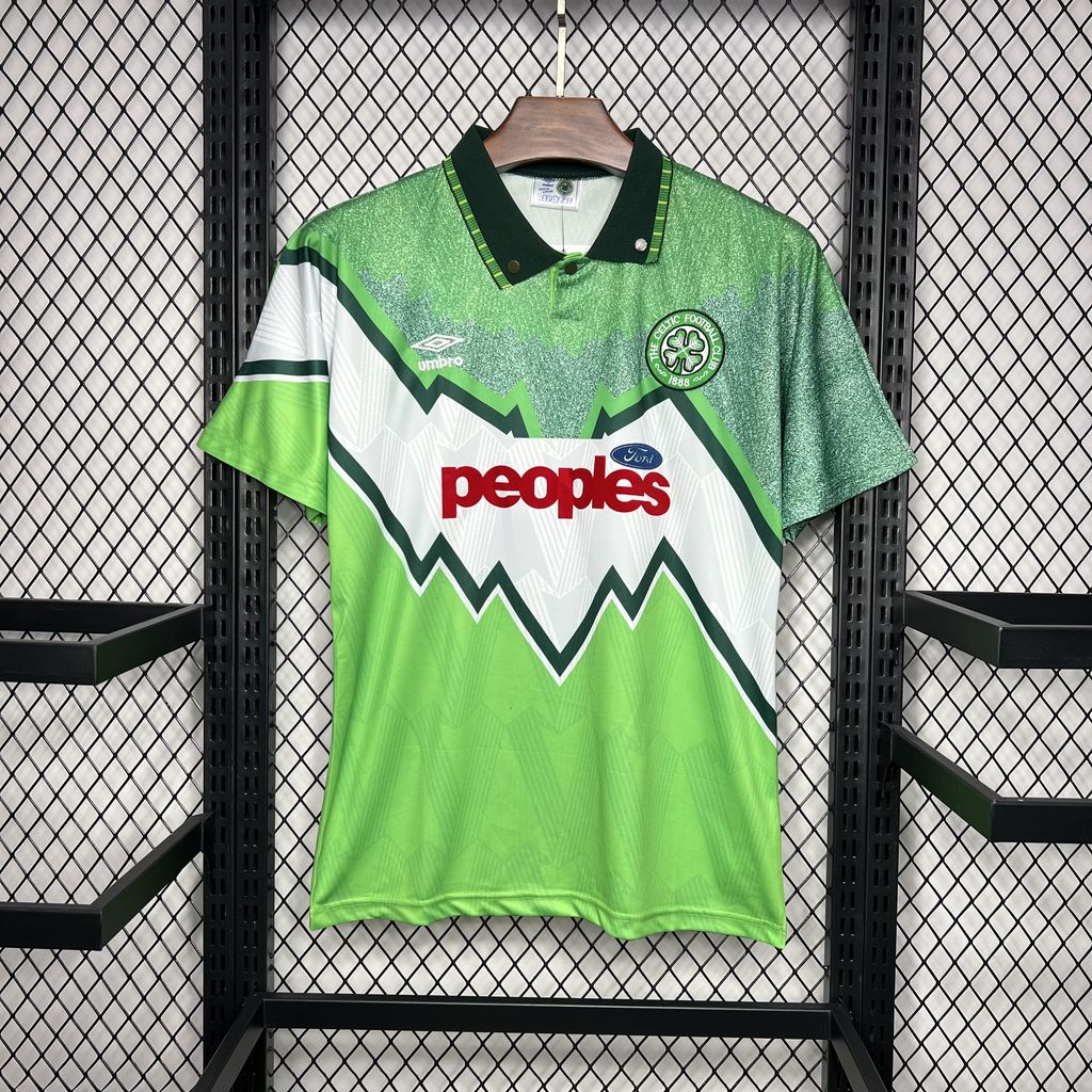 1991/1992 Retro Celtic Home Football Shirt 1:1 Thai Quality