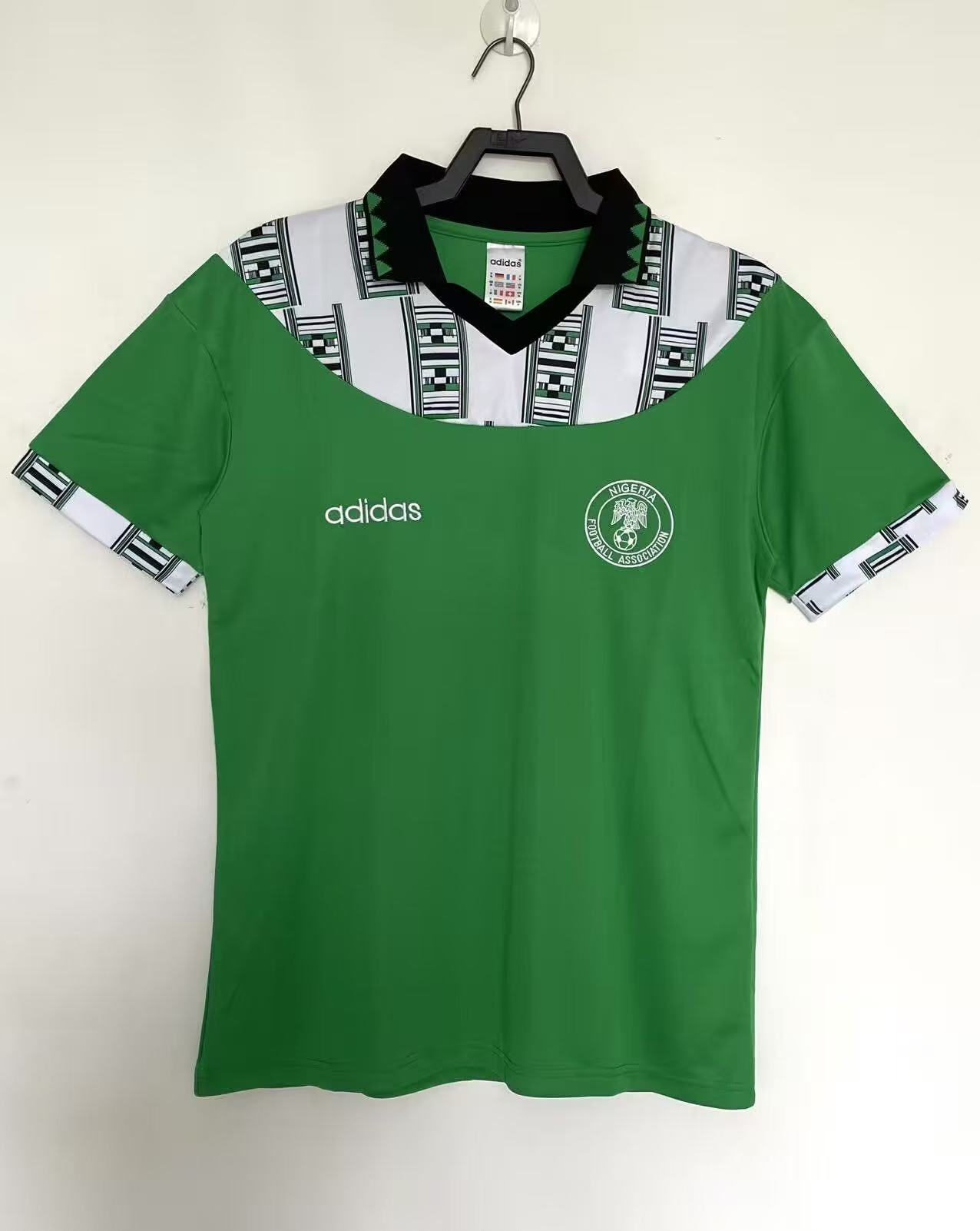 1994 Retro Nigeria National Team Home Football Shirt 1:1 Thai Quality