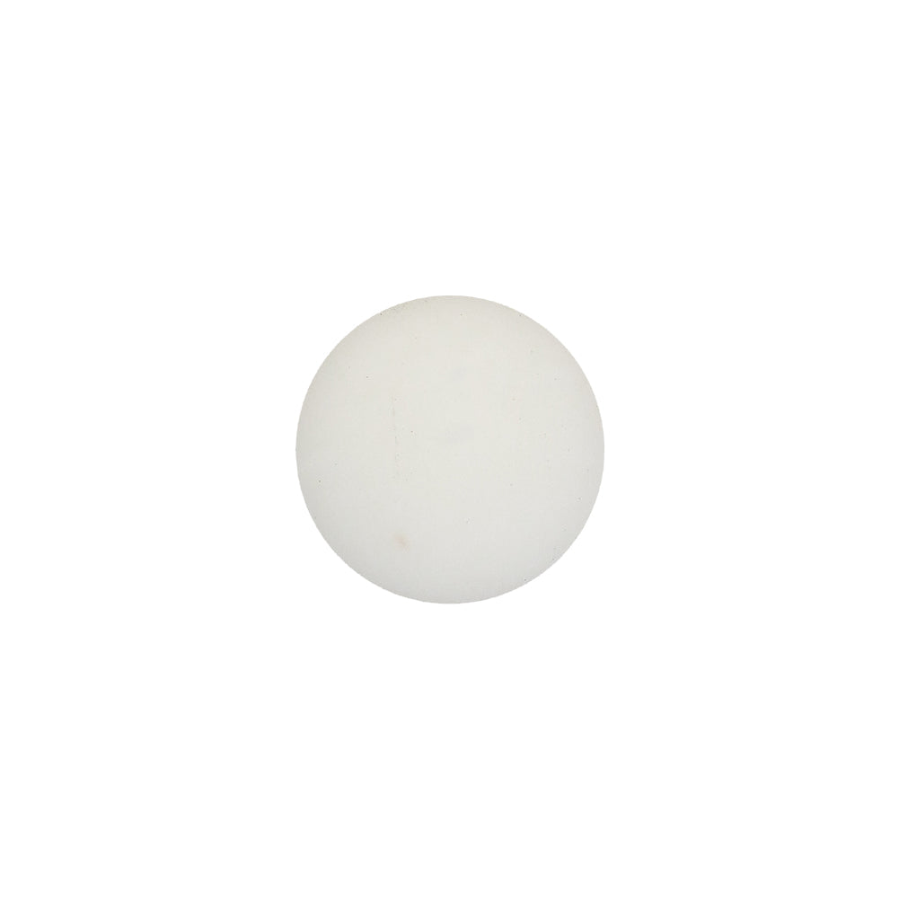 Matte Brilliant White Shank Back Plastic Button - 20L/12.5mm - Joann Fabrics