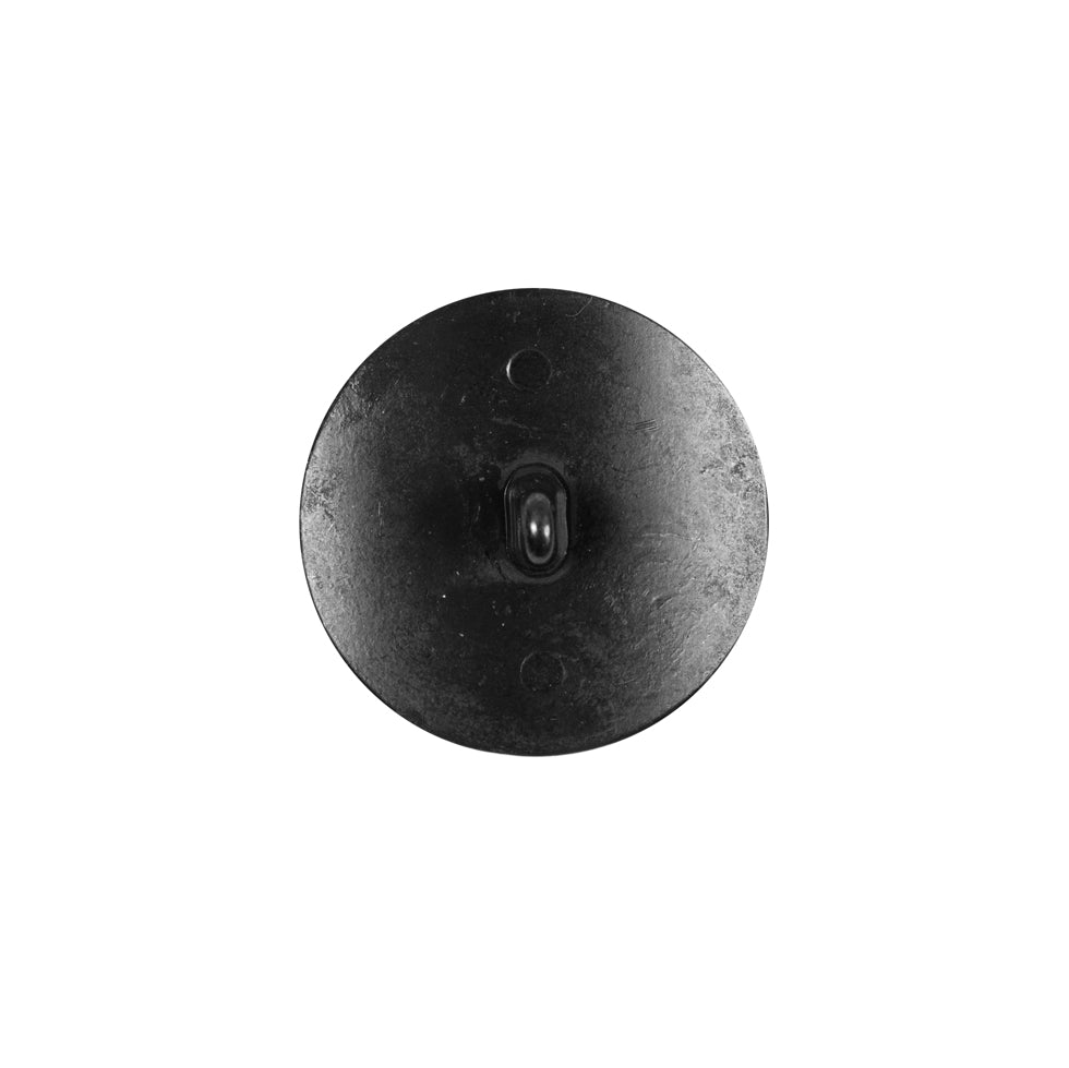 Black Italian Crest Zamac Button - 24L/15mm - Joann Fabrics